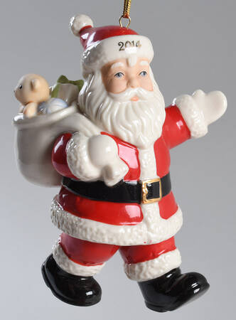 Annual Santa Ornament 2 Special Delivery Santa - Boxed