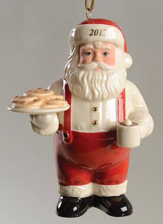Annual Santa Ornament 2 Cookies For Santa - Boxed