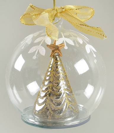 Wonder Ball Ornaments Tree-Mercury Glass - Boxed
