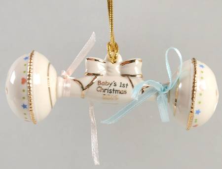 Baby's First Christmas-Rattle 2019-Rattle - Boxed