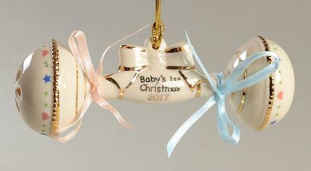 Baby's First Christmas-Rattle 2017-Rattle - Boxed