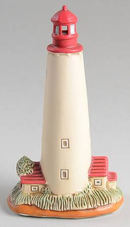 Atlantic Region Mini Lighthouses 2 Cape May Point, Nj - No Box