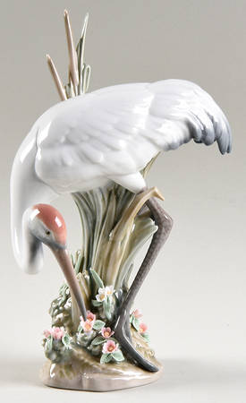 Birds Bowing Crane - Boxed