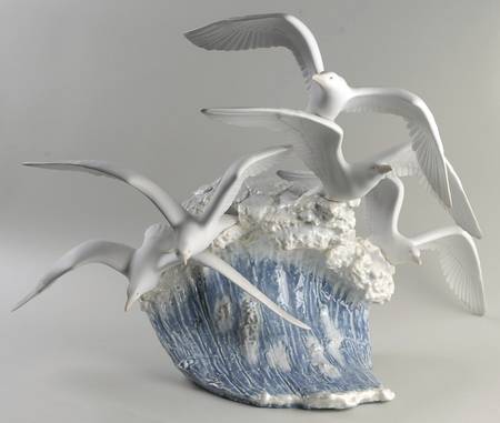 Birds Seagulls In Flight - Boxed