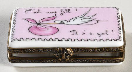 Limoges Boxes It's A Girl - No Box