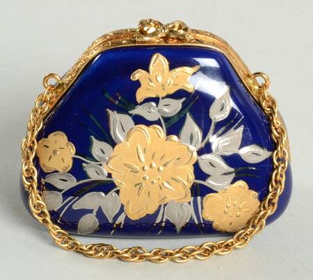 Limoges Boxes Bleu-De-Four Handbag - Boxed