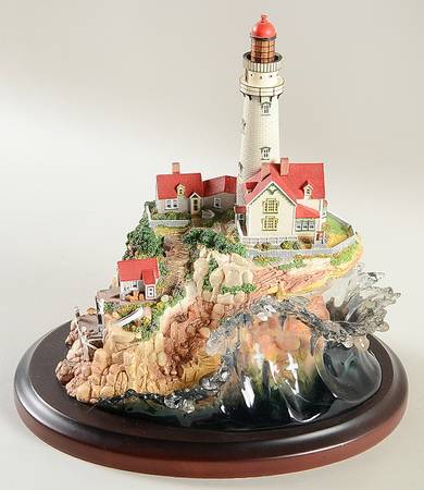 Lighthouse Collection Light At Lands End - With Box