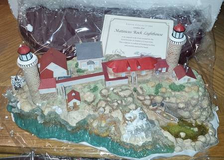 Lighthouses of America Matinicus Rock - With Box