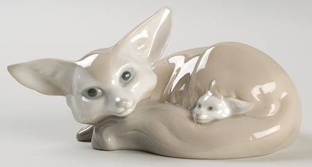 Animals-Wild Fox And Cub - No Box
