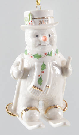 Annual Holiday Snowman Fresh Powder Snowman - Boxed