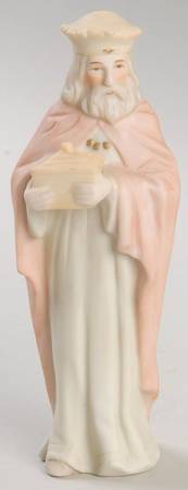 Christopher Collection Nativity Wise Man With Square Box - No Box
