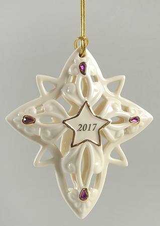 Jeweled Star Amethyst Star - Boxed