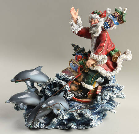 Old World Santas Santa's Ocean Voyage - Boxed