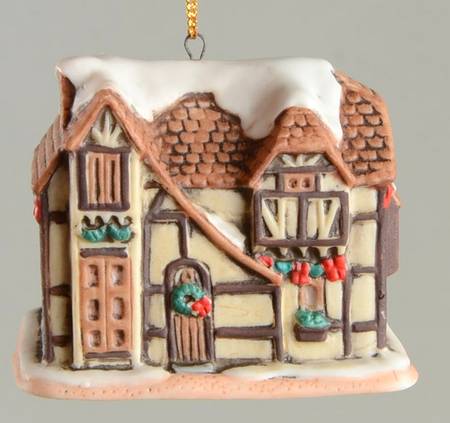 Colonial Village Ornaments Hampshire House - Boxed