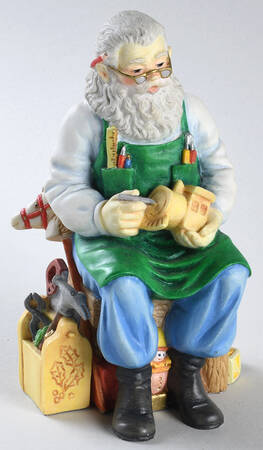 Collector's Treasury of Santas Workbench Santa - No Box