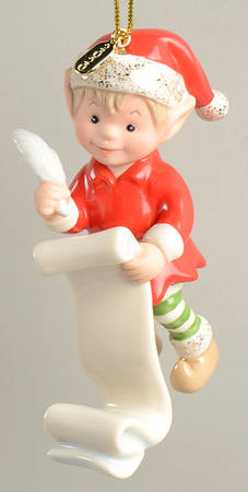 Annual Elf Ornament by Lenox