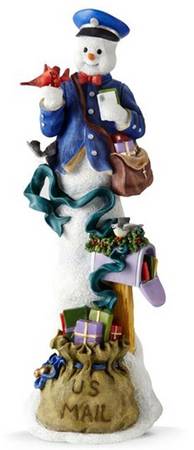 Annual Pencil Snowman Winter Special Delivery Snowman - Boxed