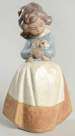 Farm Girls Gres Tenderness-Girl With Rabbit - Boxed