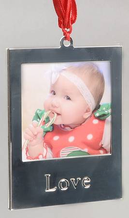 Frame Charm Ornaments Love Frame - Boxed