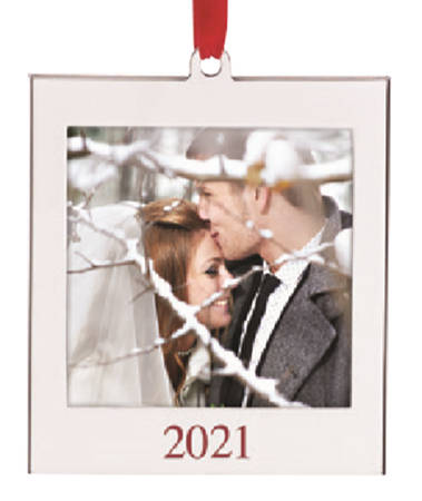 Frame Charm Ornaments 2021 Frame - Boxed