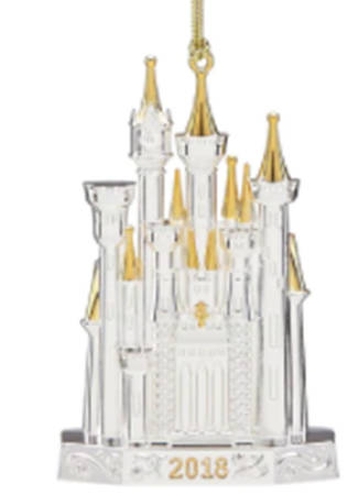Princess Ornaments Disney Castle - Boxed