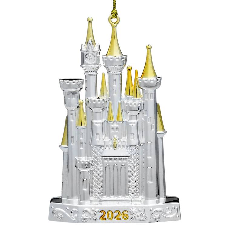 Princess Ornaments Disney Castle - Boxed