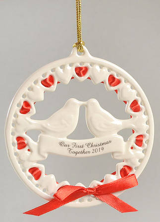 Our First Christmas Together 2019-Doves - Boxed