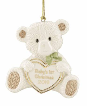 Baby's First Christmas-Toys 2019 - Teddy Bear - Boxed