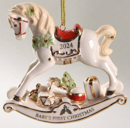 Baby's First Christmas-Toys 2024 - Rocking Horse - No Box
