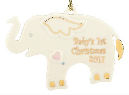 Baby's First Christmas-Toys 2017-Elephant - Boxed
