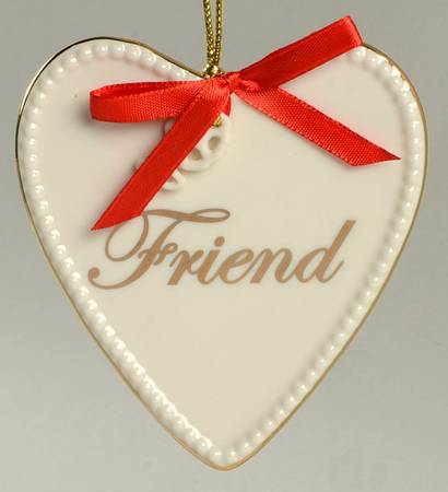 Expressions From the Heart Friend Ornament - With Box