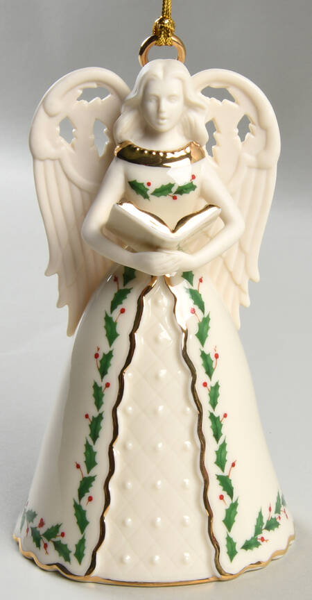 Holiday Angel Bell 2025-Holiday Angel Bell With Hymns - Boxed