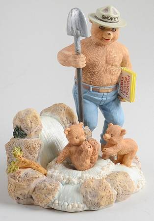 Smokey the Bear Smokey With Cubs - Boxed