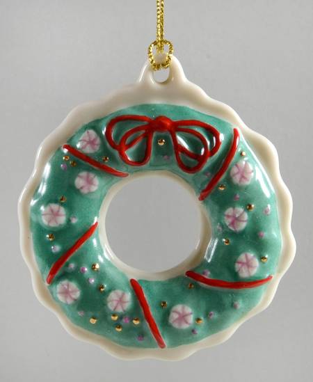 Sugar Cookie Ornaments Wreath - No Box