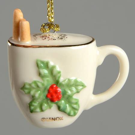 Winter Delights Cup Of Cocoa With Cinnamon Sticks - No Box