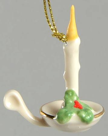 Winter Delights Candleholder With Candle - No Box