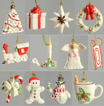 Winter Delights Winter Delights 12 Ornament Set - With Box