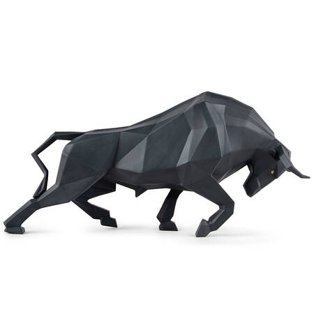 Origami Collection Bull (Matte Black) - Boxed