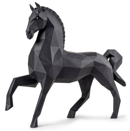Origami Collection Horse - Black - Boxed