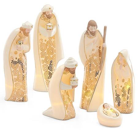First Noel Lighted Nativity by Lenox