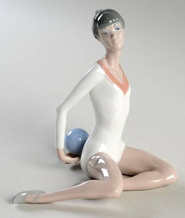Gymnast Group Gymnast With Exercise Ball - Boxed