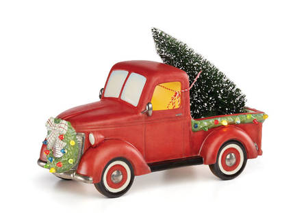 Treasured Traditions Vintage Pick-Up Truck-O Christmas Tree - Boxed