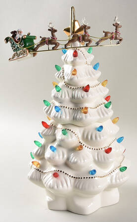 Treasured Traditions Lighted Tree With Movement - Boxed