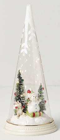 Merry & Magical Sledding Snowman - Boxed