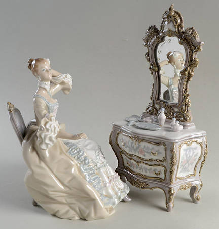 Marie Antoinette Costumes Lady At Dressing Table - Boxed