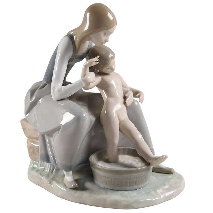 Women and Children Bathing The Girl - No Box