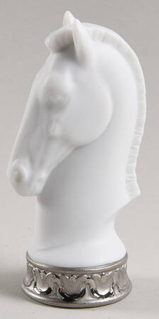 Re-Deco Chess Set Knight-White - Knight-White Chess Piece
