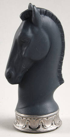 Re-Deco Chess Set Knight-Black - Knight-Black Chess Piece