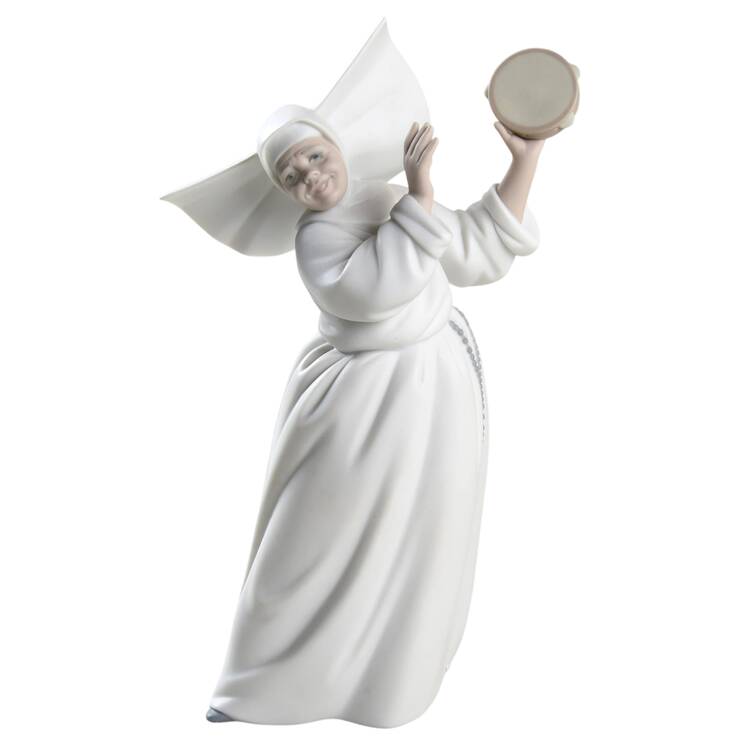 Nuns Sister With Tambourine - Boxed