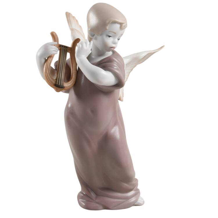 Angels and Cherubs Angel With Lyre - Boxed